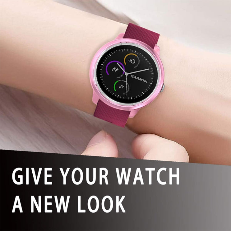 For Garmin Vivoactive 3 TPU Protective Case(Pink)