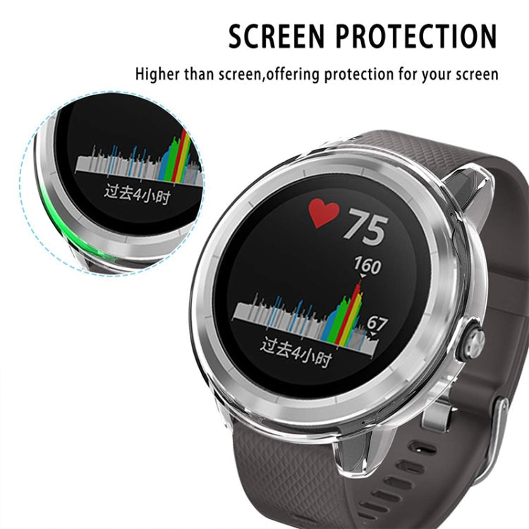 For Garmin Vivoactive 3 TPU Protective Case(Transparent)