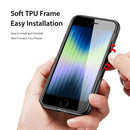 DUX DUCIS Fino Series PU + TPU Protective Case For iPhone SE 2022 / SE 2020 / 8 / 7(Black)