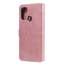 For OPPO A53 / A53S / A32 Classic Calf Texture PU + TPU Horizontal Flip Leather Case, with Holder & Card Slots & Wallet(Rose Gold)