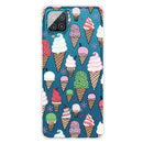 For Samsung Galaxy A12 Shockproof Painted Transparent TPU Protective Case(Ice Cream)