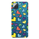 For Samsung Galaxy A12 Shockproof Painted Transparent TPU Protective Case(Love)