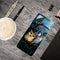 For Samsung Galaxy A12 Shockproof Painted Transparent TPU Protective Case(Owl)