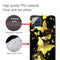 For Samsung Galaxy A12 Shockproof Painted Transparent TPU Protective Case(Dorking Butterfly)