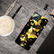 For Samsung Galaxy A12 Shockproof Painted Transparent TPU Protective Case(Dorking Butterfly)