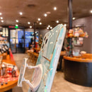 Splicing Marble Pattern Gilding TPU Protective Case with Foldable Holder For iPhone 11(Pink Grey)