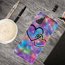 For Samsung Galaxy A51 Shockproof Painted Transparent TPU Protective Case(Starry Love)
