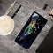 For Samsung Galaxy A12 Shockproof Painted Transparent TPU Protective Case(Colorful Feathers)