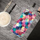 For Samsung Galaxy A12 Shockproof Painted Transparent TPU Protective Case(Plant Six Sides)
