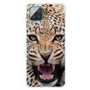 For Samsung Galaxy A12 Shockproof Painted Transparent TPU Protective Case(Jaguar)