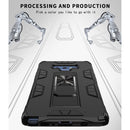 For Samsung Galaxy Note 9 Soldier Armor Shockproof TPU + PC Magnetic Protective Case with Holder(Black)