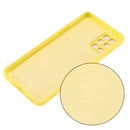For OnePlus 8T / 8T+ 5G Pure Color Liquid Silicone Shockproof Full Coverage Case(Yellow)
