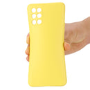 For OnePlus 8T / 8T+ 5G Pure Color Liquid Silicone Shockproof Full Coverage Case(Yellow)