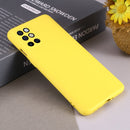 For OnePlus 8T / 8T+ 5G Pure Color Liquid Silicone Shockproof Full Coverage Case(Yellow)