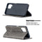 For Samsung Galaxy A12 Prismatic Invisible Magnetic Horizontal Flip Leather Case with Holder & Card Slots & Photo Frame(Grey)