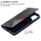For Samsung Galaxy A12 Prismatic Invisible Magnetic Horizontal Flip Leather Case with Holder & Card Slots & Photo Frame(Black)