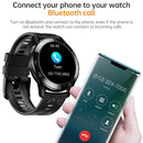 GT2 1.3 inch Full-fit Round Screen Smart Watch, Support Bluetooth Call / Heart Rate Monitor / Blood Pressure Monitoring, Style: Silicone Strap(Black)