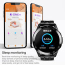 GT2 1.3 inch Full-fit Round Screen Smart Watch, Support Bluetooth Call / Heart Rate Monitor / Blood Pressure Monitoring, Style: Silicone Strap(Black)