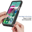 For LG K92 5G Starry Sky Solid Color Series Shockproof PC + TPU Protective Case(Red)