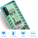 For Huawei P Smart 2021 / Y7A Boarding Pass Series TPU Phone Protective Case(Green New York)