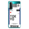 For Huawei P Smart 2021 / Y7A Boarding Pass Series TPU Phone Protective Case(Flag Tokyo)