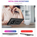 For Huawei Mate 40 Pro Shockproof TPU + PC Protective Case with 360 Degree Rotating Holder(Black)
