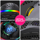 HXSJ T90 RGB Light Three-mode Wireless Gaming Mouse