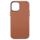Shockproof Genuine Leather Magsafe Case For iPhone 12 Pro Max(Saddle Brown)