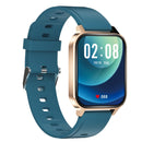 Q18 1.7 inch TFT Color Screen IP68 Waterproof Smart Watch, Support Call Reminder / Heart Rate Monitor / Blood Oxygen Saturation Monitor(Rose Gold Blue)