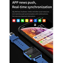 Q18 1.7 inch TFT Color Screen IP68 Waterproof Smart Watch, Support Call Reminder / Heart Rate Monitor / Blood Oxygen Saturation Monitor(Blue)