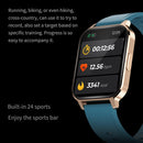 Q18 1.7 inch TFT Color Screen IP68 Waterproof Smart Watch, Support Call Reminder / Heart Rate Monitor / Blood Oxygen Saturation Monitor(Black)