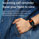 Q18 1.7 inch TFT Color Screen IP68 Waterproof Smart Watch, Support Call Reminder / Heart Rate Monitor / Blood Oxygen Saturation Monitor(Blue)