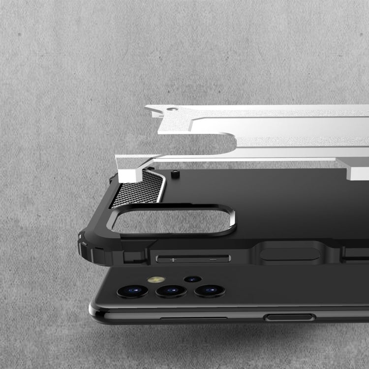 For Samsung Galaxy A32 5G Magic Armor TPU + PC Combination Case(Silver)
