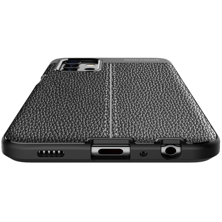 For Samsung Galaxy A32 5G Litchi Texture TPU Shockproof Case(Black)