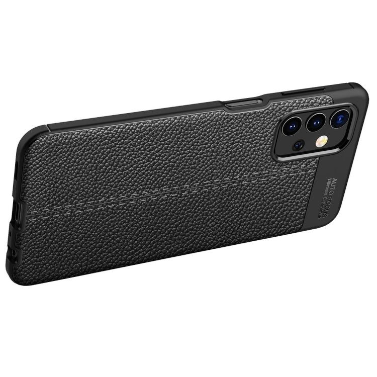 For Samsung Galaxy A32 5G Litchi Texture TPU Shockproof Case(Black)