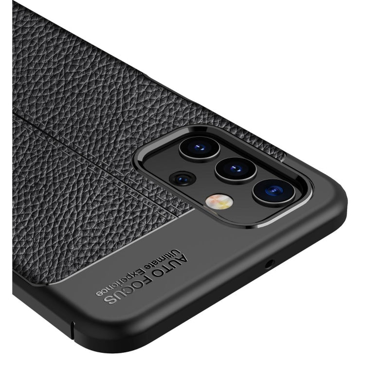 For Samsung Galaxy A32 5G Litchi Texture TPU Shockproof Case(Black)