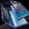 For Samsung Galaxy Note10+ Magnetic Metal Frame Double-sided Tempered Glass Case(Black)