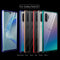 For Samsung Galaxy Note10+ Magnetic Metal Frame Double-sided Tempered Glass Case(Black)