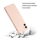 Straight Edge Solid Color TPU Shockproof Case For iPhone 12(Light Pink)