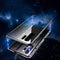 For Huawei P30 Pro Magnetic Metal Frame Double-sided Tempered Glass Case(Black)