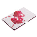 For Lenovo Tab M10 Plus TB-X606F 3D Painted Pattern Horizontal Flip Leather Case with Holder & Card Slots & Wallet & Sleep / Wake-up Function (Red Rose)
