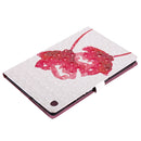 For Lenovo Tab M10 Plus TB-X606F 3D Painted Pattern Horizontal Flip Leather Case with Holder & Card Slots & Wallet & Sleep / Wake-up Function (Red Rose)