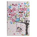 For Lenovo Tab M10 Plus TB-X606F 3D Painted Pattern Horizontal Flip Leather Case with Holder & Card Slots & Wallet & Sleep / Wake-up Function (Girl Under The Tree)