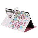 For Lenovo Tab M10 Plus TB-X606F 3D Painted Pattern Horizontal Flip Leather Case with Holder & Card Slots & Wallet & Sleep / Wake-up Function (Girl Under The Tree)