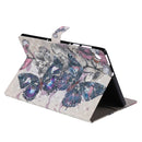 3D Painted Pattern Horizontal Flip Leather Case with Holder & Card Slots & Wallet & Sleep / Wake-up Function For Lenovo Tab M10 Plus TB-X606F(Black Butterfly)