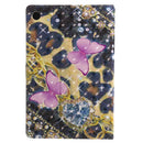 For Lenovo Tab M10 Plus TB-X606F 3D Painted Pattern Horizontal Flip Leather Case with Holder & Card Slots & Wallet & Sleep / Wake-up Function (Pink Butterfly)