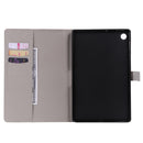 For Lenovo Tab M10 Plus TB-X606F 3D Painted Pattern Horizontal Flip Leather Case with Holder & Card Slots & Wallet & Sleep / Wake-up Function (Pink Butterfly)