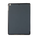 3-folding Skin Texture Horizontal Flip TPU + PU Leather Case with Holder For iPad 9.7 (2018) / 9.7 (2017) / air / air2(Black)