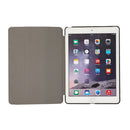 3-folding Skin Texture Horizontal Flip TPU + PU Leather Case with Holder For iPad 9.7 (2018) / 9.7 (2017) / air / air2(Navy Blue)