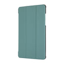 3-folding Skin Texture Horizontal Flip TPU + PU Leather Case with Holder For Samsung Galaxy Tab A 8.0 (2019) T290 / T295(Green)
